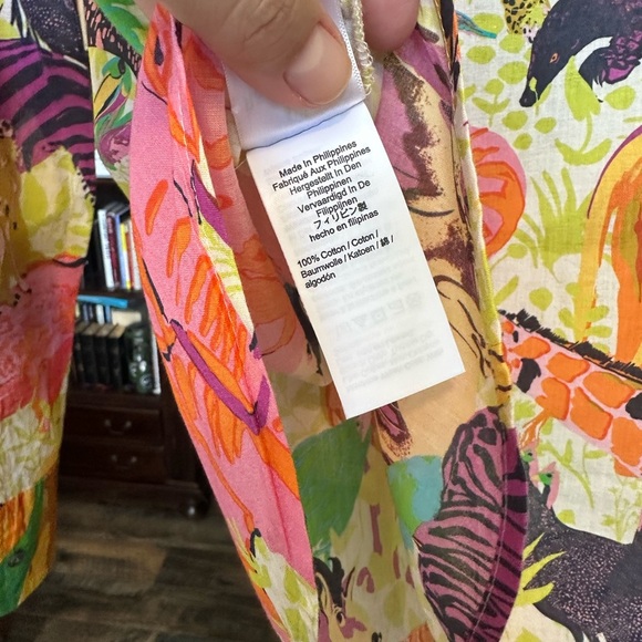 J. Crew Cotton Safari Blouse Size 2 - Picture 6 of 6